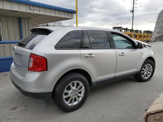 2FMDK3JC5EBA03578 - 2014 FORD EDGE SEL ვერცხლისფერი ფოტო 3