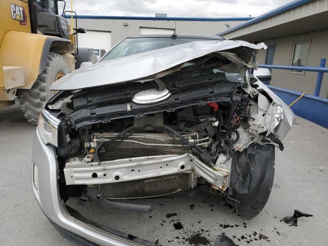 2FMDK3JC5EBA03578 - 2014 FORD EDGE SEL ვერცხლისფერი ფოტო 5