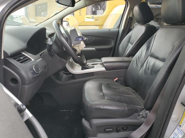 2FMDK3JC5EBA03578 - 2014 FORD EDGE SEL ვერცხლისფერი ფოტო 7