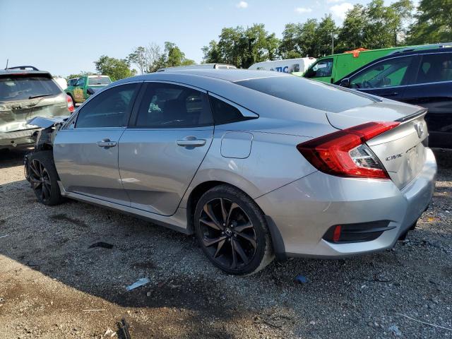 2HGFC2F87KH553691 - 2019 HONDA CIVIC SPORT 银色 照片 2