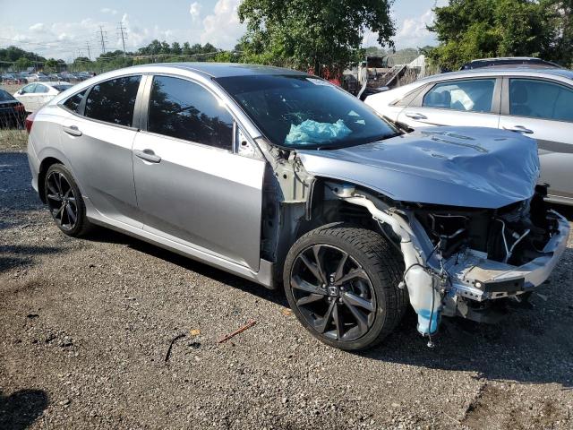 2HGFC2F87KH553691 - 2019 HONDA CIVIC SPORT 银色 照片 4
