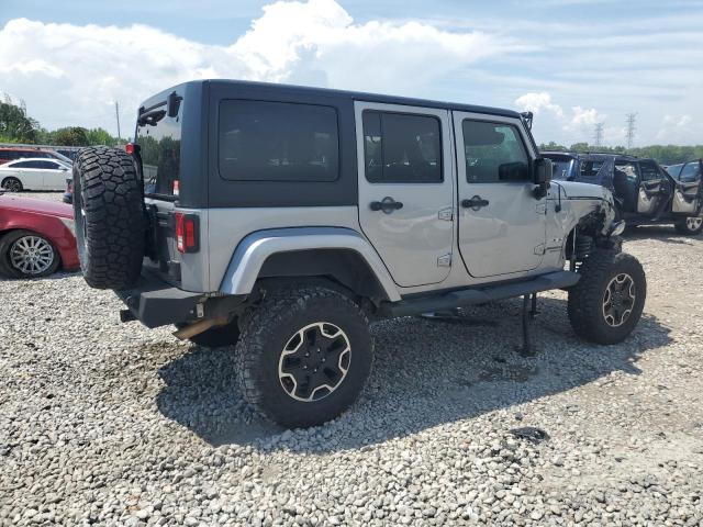 1C4BJWEG0GL311483 - 2016 JEEP WRANGLER U SAHARA SILVER photo 3