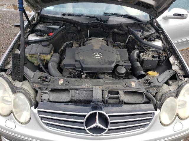 WDBTJ75J73F052424 - 2003 MERCEDES-BENZ CLK 500 SILVER photo 11