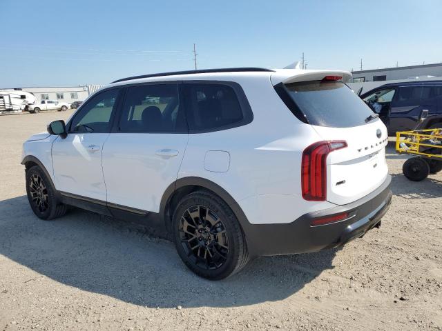 5XYP3DHC7MG128599 - 2021 KIA TELLURIDE EX WHITE photo 2