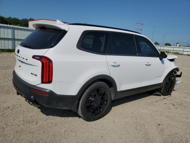 5XYP3DHC7MG128599 - 2021 KIA TELLURIDE EX WHITE photo 3