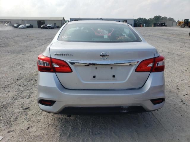 3N1AB7AP3KY264893 - 2019 NISSAN SENTRA S SILVER photo 6