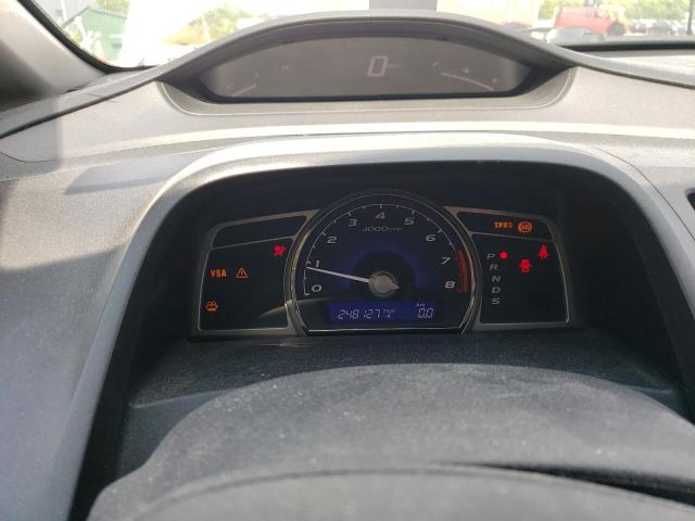 2HHFD56789H201537 - 2009 ACURA CSX TECHNOLOGY SILVER photo 9