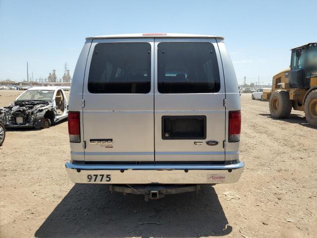 1FBSS3BL2BDA89775 - 2011 FORD ECONOLINE E350 SUPER DUTY WAGON SILVER photo 6