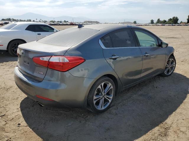 KNAFX4A84G5607353 - 2016 KIA FORTE EX GRAY photo 3