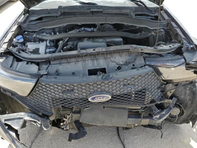 1FM5K8AB9MGB46937 - 2021 FORD EXPLORER POLICE INTERCEPTOR 双色 照片 12