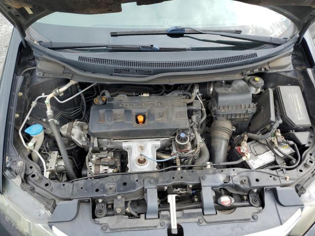 19XFB2F9XCE306737 - 2012 HONDA CIVIC EXL BLACK photo 11