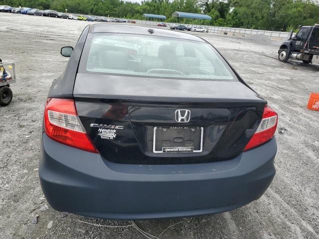 19XFB2F9XCE306737 - 2012 HONDA CIVIC EXL BLACK photo 6