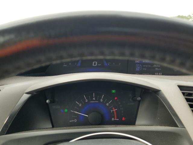 19XFB2F9XCE306737 - 2012 HONDA CIVIC EXL BLACK photo 9