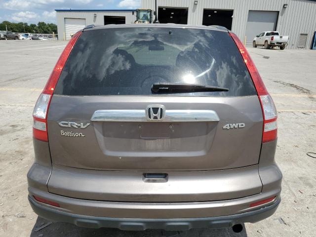 5J6RE4H50AL093628 - 2010 HONDA CR-V EX BROWN photo 6