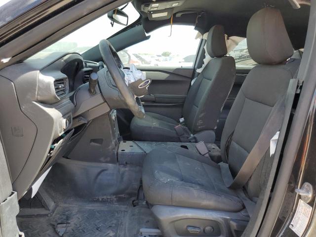 1FM5K8AB0MGA43289 - 2021 FORD EXPLORER POLICE INTERCEPTOR 双色 照片 7