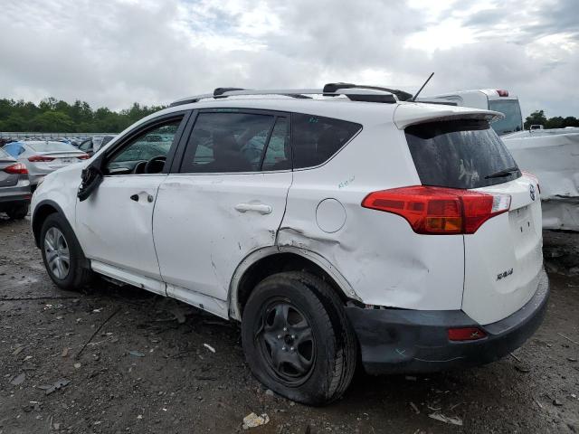 2T3BFREV3DW105164 - 2013 TOYOTA RAV4 LE WHITE photo 2