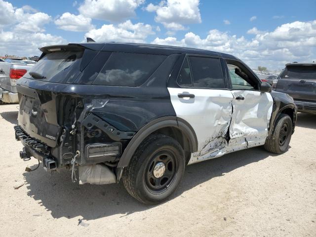 1FM5K8AB1MGC33084 - 2021 FORD EXPLORER POLICE INTERCEPTOR 双色 照片 3