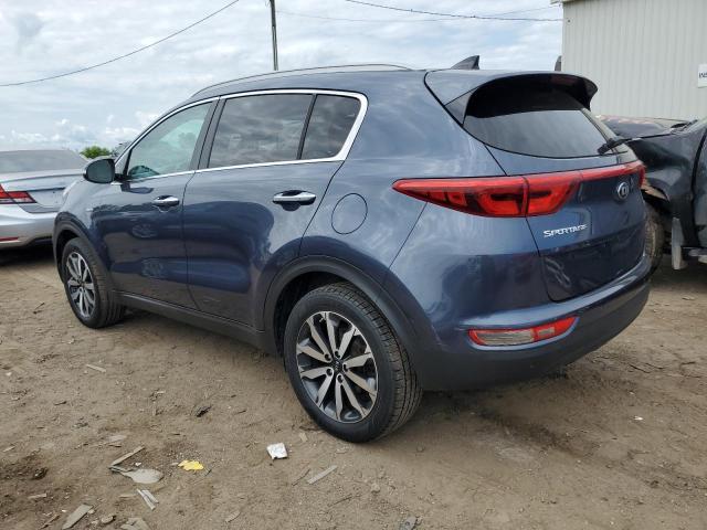 KNDPNCAC0H7052497 - 2017 KIA SPORTAGE EX BLUE photo 2