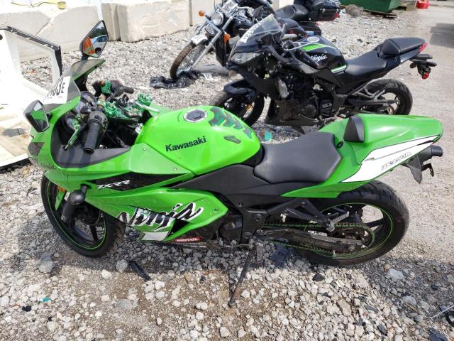 JKAEXMJ199DA39138 - 2009 KAWASAKI EX250 J GREEN photo 7