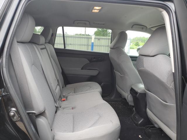 5TDCZRBH7NS180589 - 2022 TOYOTA HIGHLANDER L BLACK photo 11