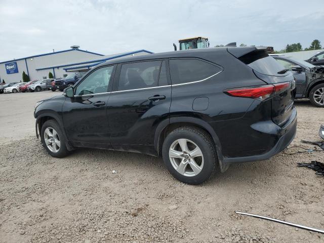 5TDCZRBH7NS180589 - 2022 TOYOTA HIGHLANDER L BLACK photo 2