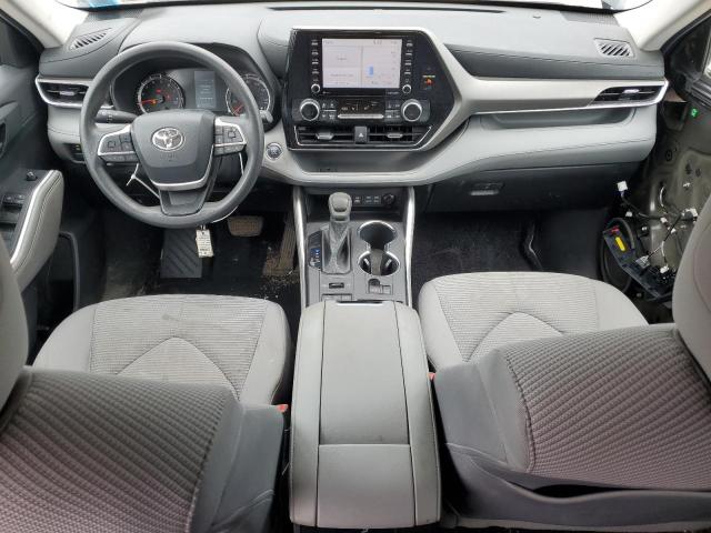 5TDCZRBH7NS180589 - 2022 TOYOTA HIGHLANDER L BLACK photo 8