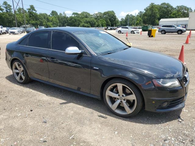 WAUKGAFL9BA162330 - 2011 AUDI S4 PRESTIGE BLACK photo 4