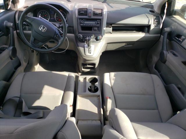 5J6RE4H35AL004537 - 2010 HONDA CR-V LX SILVER photo 8