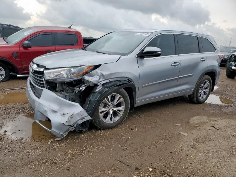5TDKKRFH3FS065645 - 2015 TOYOTA HIGHLANDER XLE 银色 照片 1