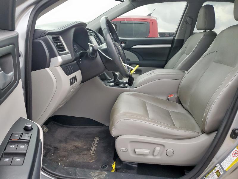 5TDKKRFH3FS065645 - 2015 TOYOTA HIGHLANDER XLE 银色 照片 7