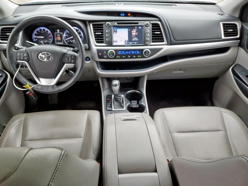 5TDKKRFH3FS065645 - 2015 TOYOTA HIGHLANDER XLE 银色 照片 8