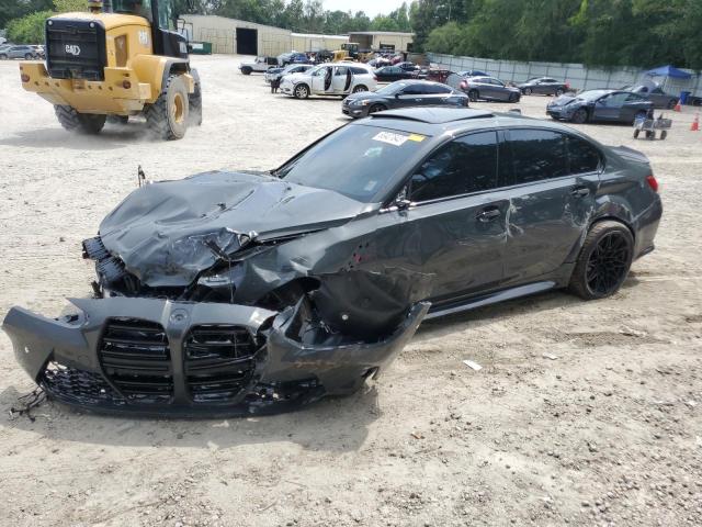 WBS33AY05NFM64655 - 2022 BMW M3 COMPETITION ნაცრისფერი ფოტო 1