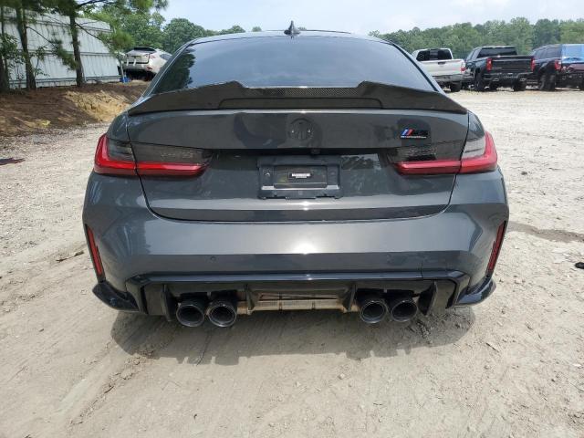 WBS33AY05NFM64655 - 2022 BMW M3 COMPETITION ნაცრისფერი ფოტო 6