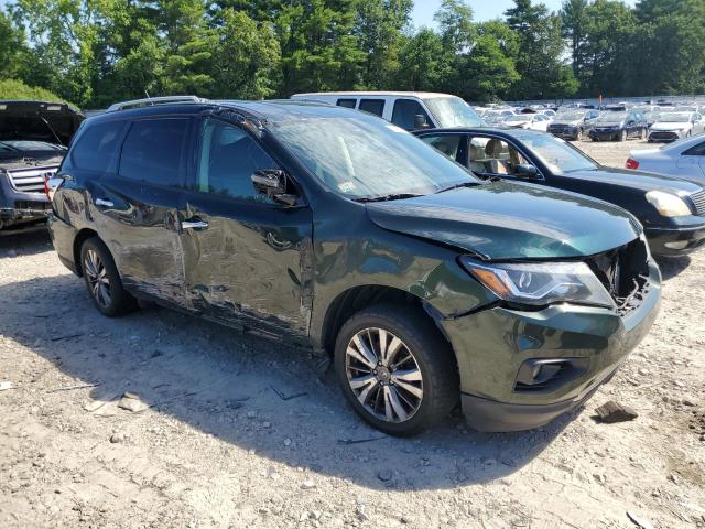 5N1DR2MM3JC640151 - 2018 NISSAN PATHFINDER S GREEN photo 4