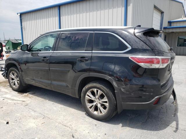 5TDJKRFH9FS204205 - 2015 TOYOTA HIGHLANDER XLE Qara foto 2