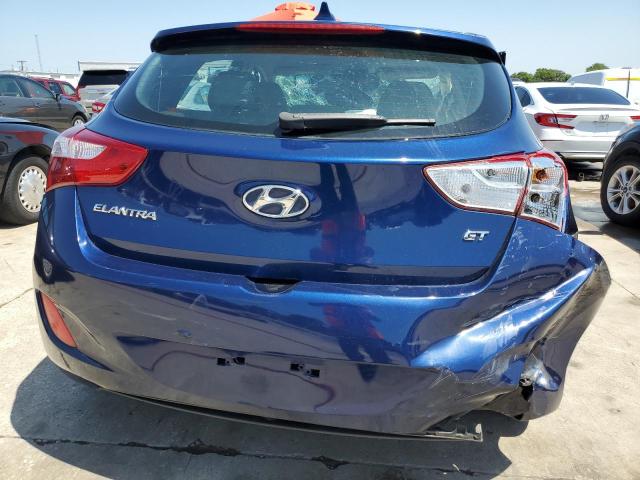 KMHD35LE6DU039621 - 2013 HYUNDAI ELANTRA GT BLUE photo 6