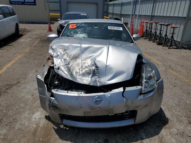 JN1AZ34E54M154528 - 2004 NISSAN 350Z COUPE SILVER photo 5