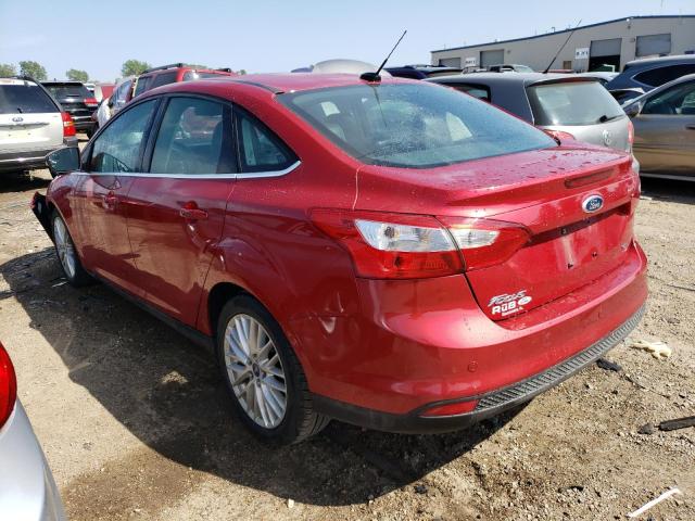 1FAHP3H2XCL472270 - 2012 FORD FOCUS SEL RED photo 2