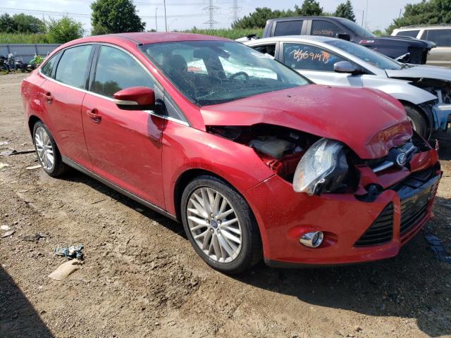 1FAHP3H2XCL472270 - 2012 FORD FOCUS SEL RED photo 4