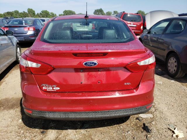 1FAHP3H2XCL472270 - 2012 FORD FOCUS SEL RED photo 6