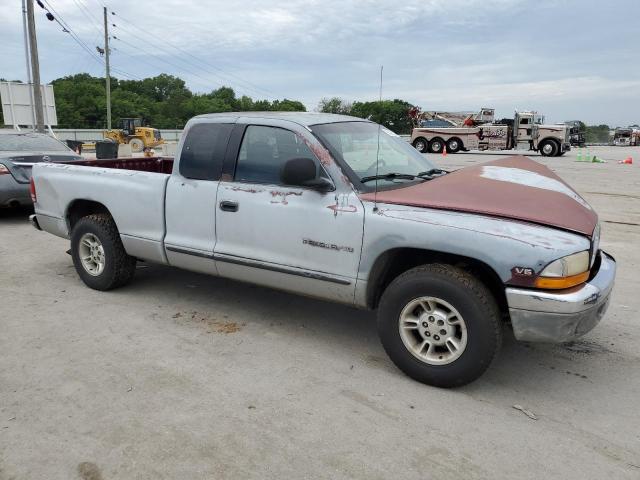 1B7GL22X0YS725514 - 2000 DODGE DAKOTA MAROON photo 4