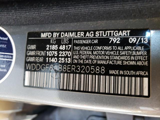 WDDGF8AB8ER320588 - 2014 MERCEDES-BENZ C 300 4MATIC SILVER photo 12