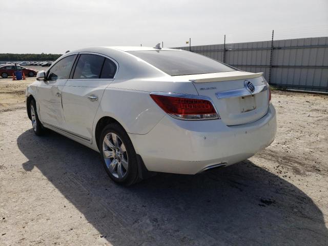 1G4GE5ED0BF126797 - 2011 BUICK LACROSSE CXS WHITE photo 3