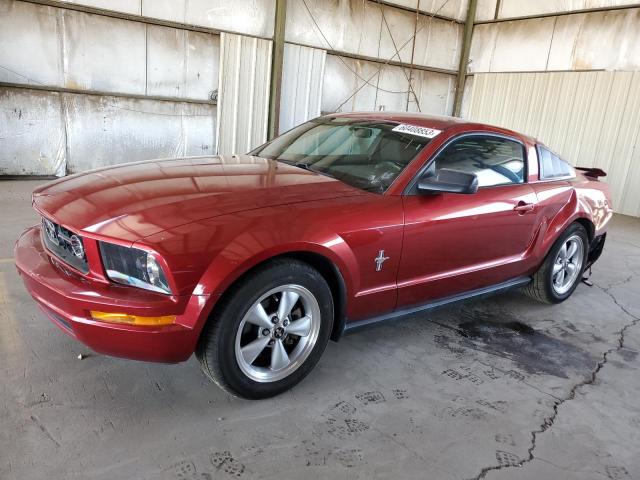 1ZVFT80N575288684 - 2007 FORD MUSTANG RED photo 1