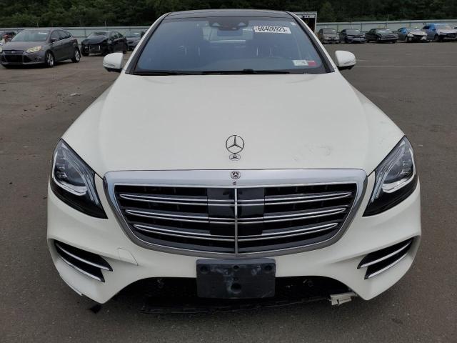 WDDUG8GBXLA501355 - 2020 MERCEDES-BENZ S 560 4MATIC WHITE photo 5