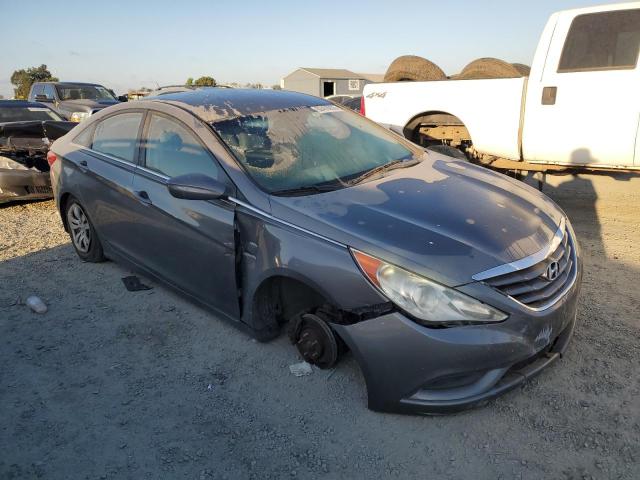 5NPEB4AC1BH018996 - 2011 HYUNDAI SONATA GLS GRAY photo 4