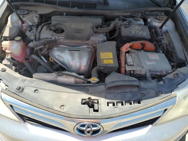 4T1BD1FKXCU041546 - 2012 TOYOTA CAMRY HYBRID SILVER photo 11