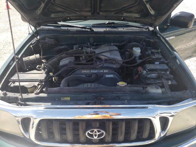 5TEGN92N91Z808832 - 2001 TOYOTA TACOMA DOUBLE CAB PRERUNNER BLACK photo 11