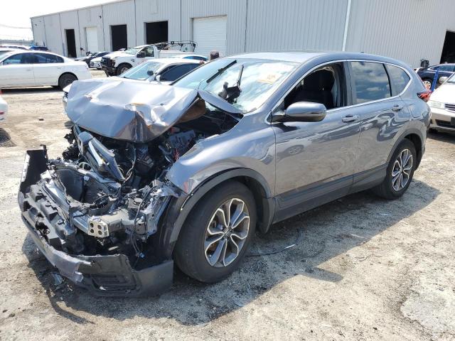 2HKRW1H58MH418455 - 2021 HONDA CR-V EX GRAY photo 1