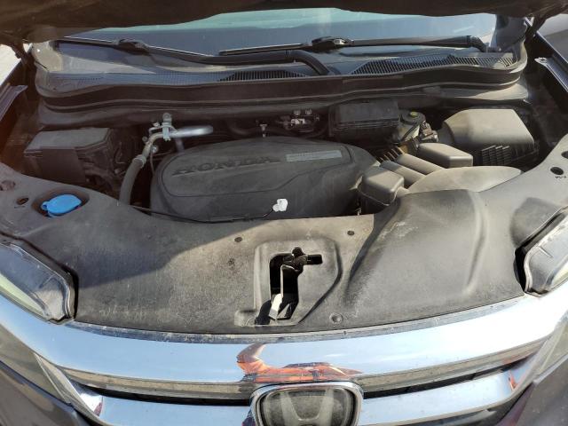 5FNYF5H55KB003155 - 2019 HONDA PILOT EXL GRAY photo 12